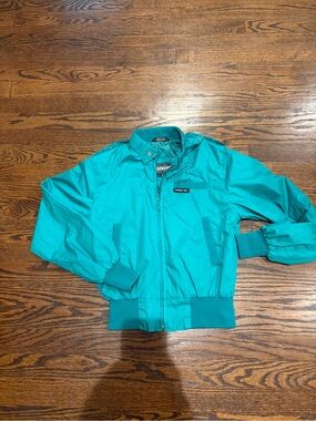 Members Only Teal Bomber Jacket